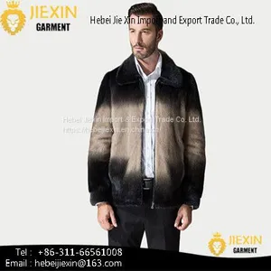 New Style High Quality Hot Sale Winter Mens Faux Fur Coat Jacket thumbnail-1