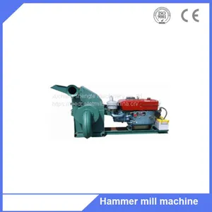 Animal Poultry Feed Corn Grain Wheat Hammer Mill Grinding Machine for Sale thumbnail-1