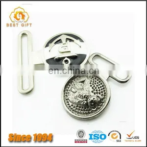 Guangdong Factory Wholesale Custom Garment Accessories Jacket Metal Logo Zipper Pulls thumbnail-1