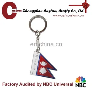 Nepal Flag Souvenir Keyring thumbnail-1