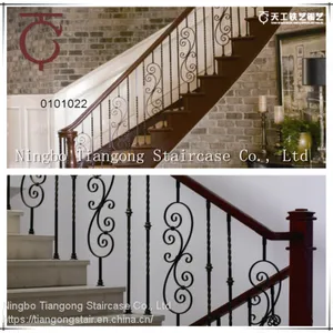 Wrought Iron Craft Stair Balustrade thumbnail-1