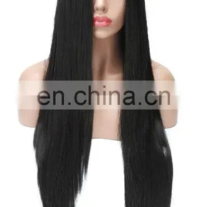 100%Human Hair Material and Brazilian Hair Human Hair Type Natural Looking 8a Grade Virgin Brazilian Full Lace Wig thumbnail-4