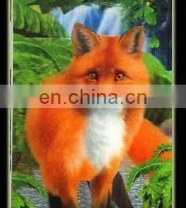 Under the Background of Green White Swan3D Lenticular Cell Phone Case thumbnail-6
