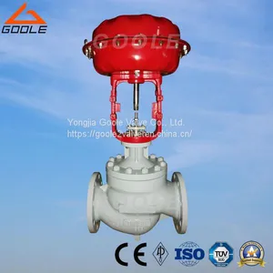 Pneumatic Globe Control Valve With Single Seat thumbnail-1