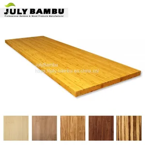 2450X650X38mm 5 Layers Laminated Kitchen Bamboo Countertops Worktop thumbnail-2