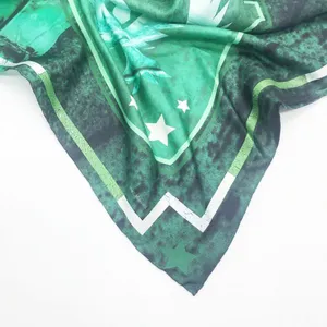 Cheap Price Wholesale New Design Custom Logo Pashmina Silk Scarf Printed 50x50 thumbnail-4