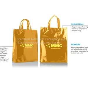 Fashion Design Clear PVC Plastic Ice Bag Chiller Bag Wine Travel Handbag Promotion thumbnail-2
