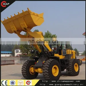 Real Factory Directly Supplies 5T Hydraulic Wheel Loader thumbnail-1