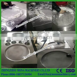 Thailand Rolled Fried Ice Cream Machine / Thailand Ice Cream Frying Machine thumbnail-6