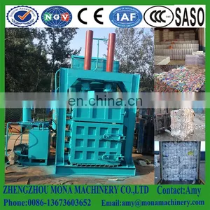 Waste Baling!!! 2018 New Arrival Vertical Hydraulic Baler for Wool Hydraulic Wool Press/wool Baling Press Machine thumbnail-6