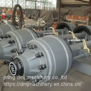 American Type Drum Semi Trailer Bogie Axle Manufacturer thumbnail-4