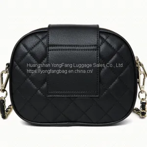 Europe and the United States High-end Leather Shoulder Diagonal Cross-chain Women's Bag thumbnail-3