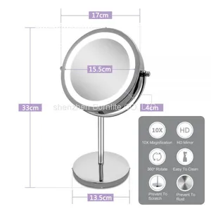 Fashion Desktop Led Makeup Mirror Vanity Mirror Beauty Mirror Led Mirror thumbnail-1