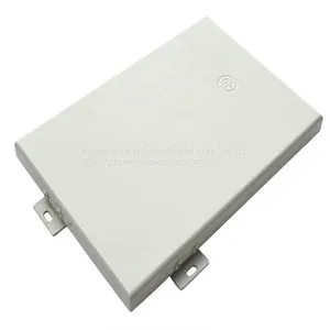 Factory Price Customized Wood Grain Solid Aluminum Construction Materials Panel thumbnail-4