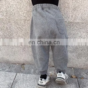 6358 Baby Clothes Pants Children Winter Kids Girl Cute Casual Pants thumbnail-3