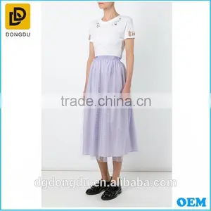 2016 New Fashion Elegant Lace Tulle Indian Long Skirts thumbnail-2