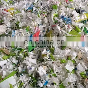 SMALL TYPE HDPE LDPE PP Waste Bag and Film Crushing and Washing Machine and Drying With Conveyor Belt thumbnail-2