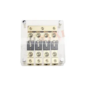 High Quality Clear Cover Automotive Brass Car Fuse Box thumbnail-1
