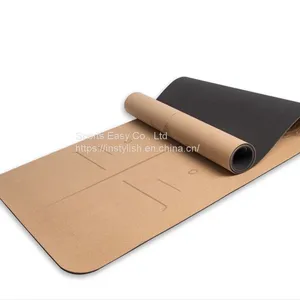 Eco-friendly Sustainable Yoga Mat Made of Organic Cork thumbnail-2