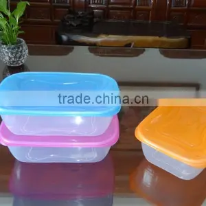2200ml Rectangular Plastic Food Storage Container / Food Storage Box, Microwavable thumbnail-1