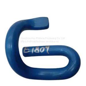 Railway Elastic Clip E1809 Used With Concrete Sleeper to Fasten Rails on Both Sides thumbnail-1