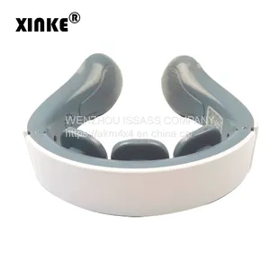 Intelligent Voice Call 3D Neck Massager Remote 2 Level Infrared Heating Pain Neck Care Massager thumbnail-3
