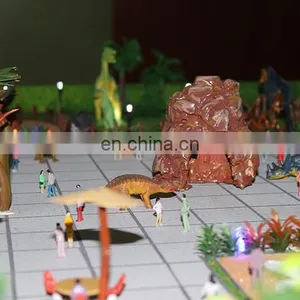 Dinosaur Park Architectural Maquette for Real Estate & Construction Display With Miniature People thumbnail-5