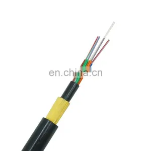 ADSS 24 36 48 72 96 Core Optic Fiber Cable All-Dielectric Non Material Cable With Aramid Yarn thumbnail-1