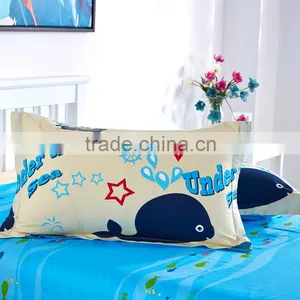 Bright-coloured Cartoon Printing100%cotton Sea World Print Twill Fabric Bedding Set /bed Sheet/duvet Cover/pillow thumbnail-5