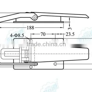 03122 Plant-on Tailboard Catch thumbnail-2