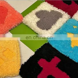 Solid Color High Quality Yarn Rug Cone Wool Tufting Cotton Yarn For Rug thumbnail-5