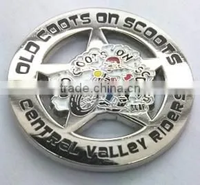 Enamel Round Star Badges thumbnail-1