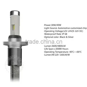 Tinsin Upgrade R3 Latest Style Led Headlight Replace Xenon h4 and h4 Halogen Xhp70 Led Headlight Bulbs h4 thumbnail-1