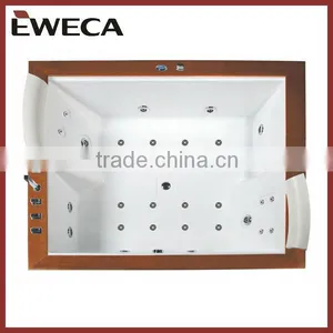 Portable Simple Style Acrylic Sanitary Massage Bathtub thumbnail-1