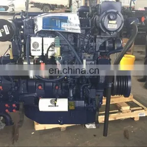 Original und heiß verkauftes 130hp Weichai Marine-Dieselmotor in China WP4C130-21 für Boote thumbnail-3