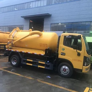 Dongfeng 6X4 4X2 8000 Liters Gallon Sprinkling Spray Vacuum HOWO Delivery Cart Bowser Used Sewage Suction Cummins Tricycle Road Fire Sprinkler Water Tank Truck thumbnail-2