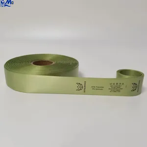 High Quality Custom Color Satin Woven Wash Care Label for Clothing thumbnail-2