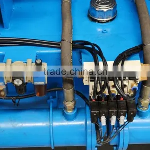 Double Axles Automatic Plate Vulcanizing Molding Machine Rubber Machine thumbnail-5