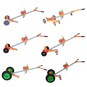 Manual Lift Hydraulic Trolley Truck Oil Drum Stacker Gallon Dolly Caddy Trolley Cart thumbnail-5