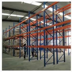 Metal Warehouse Rack Storage Shelf Shelving Pallet Metal Shelf Heavy Duty 100kg per Layer thumbnail-3