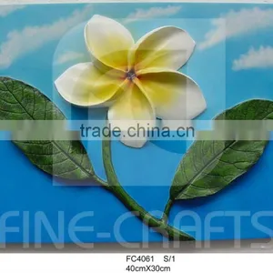 Resin Flower Wall Decoration Plaque thumbnail-1