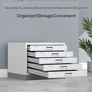 Pathology Department Tissue Block Archive Cabinet Label Slot High Load Capacity 20 Drawer Stack 390mm Per Unit thumbnail-3
