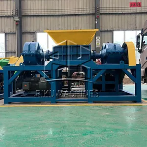 High Efficiency Aluminum Ubc Shredding Iron Scrap Crusher Machine Stainless Steel Shredder thumbnail-1