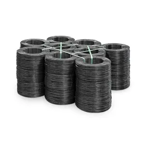 Schwarze geglühte Eisenbindedraht, frei von Schweißen, Baumaterial mit ASTM - Standard für den Bau, maßgeschneiderte Schneidestelle thumbnail-5