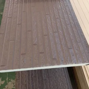 Carved Polyurethane Sandwich Panels Fireproof Panels and Decorative Insulation Metal Modern Villas thumbnail-2