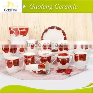 Stoneware Dinner Sets,porcelain Dinner Sets , Ceramic Dinner Sets With Decal thumbnail-4