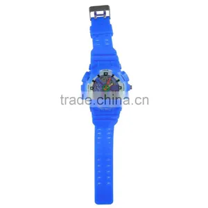 LP1369 Cheapest Digital With 3 Hands Movement pu Bracelet Male Watch thumbnail-6