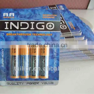 Battery Blister Packing Card / Blister Card *BC20130709-10 thumbnail-1