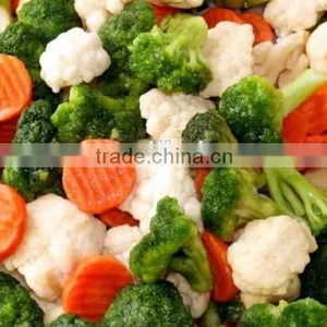 IQF Mix Vegetable(broccoli,cauliflower,carrot,stalk) thumbnail-1