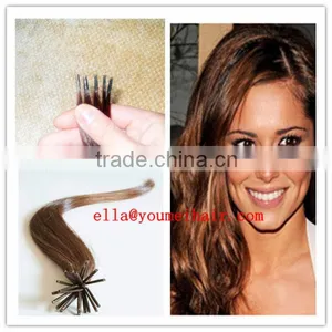 Top Selling and Best Quality Cheap I Tip Peruvian Hair Cambodian Hair Brazilian Hair thumbnail-1